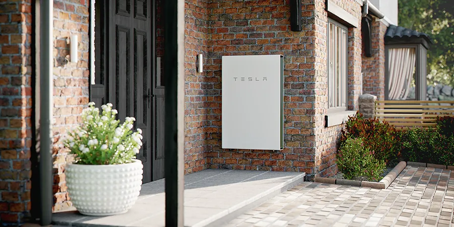 Tesla Powerwall home solar energy storage battery