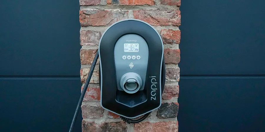 solar EV home charger Devon